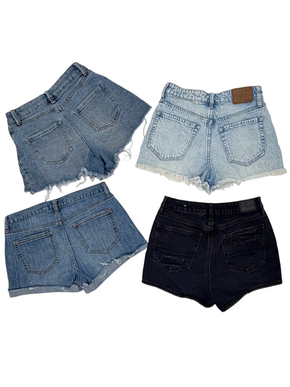 Jean Shorts Denim Bundle American Eagle Aeropostale Old Navy Sincerely Jules 0 - Picture 6 of 14
